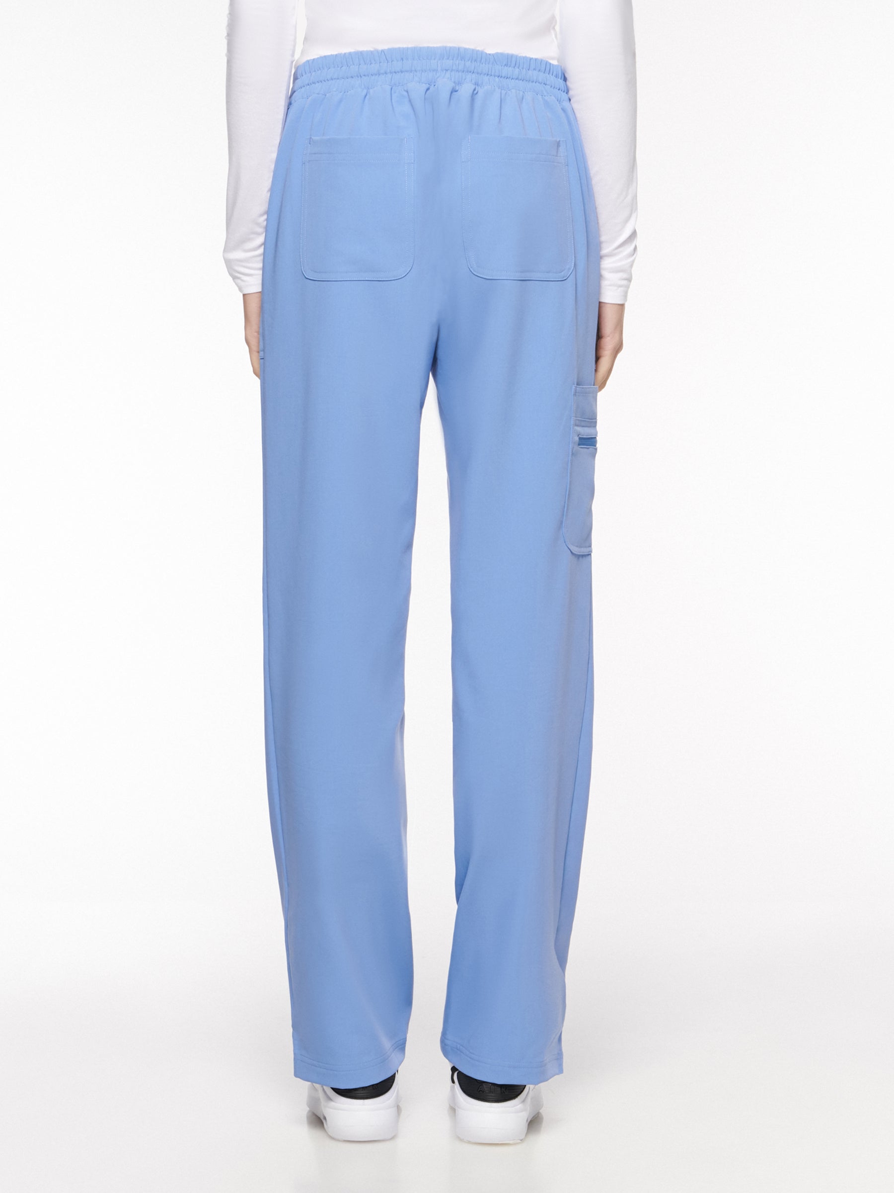 Womens Pant Classic Elastic Pant with 7 Pockets – Regular (93001R) - A Plus Medical Scrubs