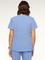 Load image into Gallery viewer, Womens Top Classic V-Neck with 6 Pockets (94001) - A Plus Medical Scrubs

