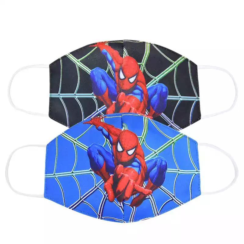 Disney Marvel Spiderman Children's Face Maks Spiderman Cotton Anti-Dust Protective Masks for boys girl toys 3-10Y - A Plus Medical Scrubs